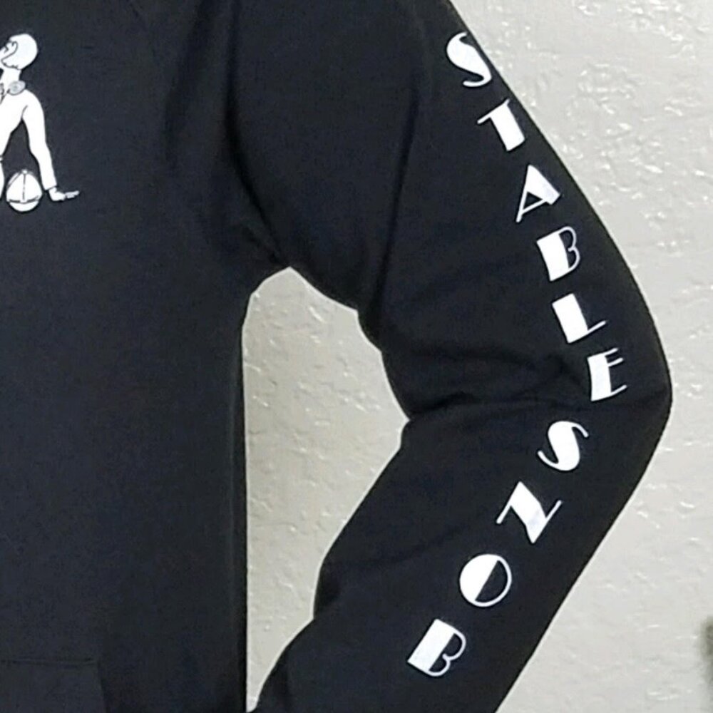 Equestriann Apparel Yoga jacket, black with embellished Logo - Picture 3 of 3